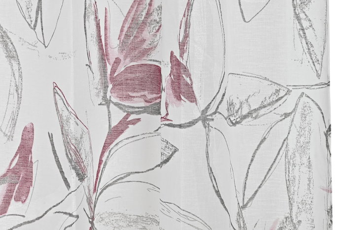 DKD Home Decor Cortina Alpino Rojo Blanco 270 x 140 cm (2 Unidades) DKD Home Decor Cortina Alpino Rojo Blanco 270 x 140 cm (2 Unidades)