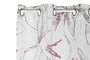 DKD Home Decor Cortina Alpino Rojo Blanco 270 x 140 cm (2 Unidades)