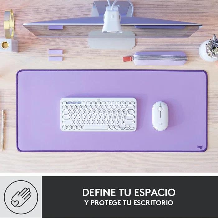 Logitech Desk Mat Studio Lavanda 700 x 300 mm Logitech Desk Mat Studio Lavanda 700 x 300 mm