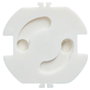 Hantums Bolsa de 5 protectores para enchufes sucko Blanco