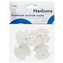 Hantums Bolsa de 5 protectores para enchufes sucko Blanco