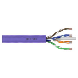 Digitus Cable de instalación Cat6 U/UTP 305m Violeta