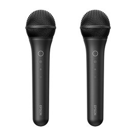Epson ELPKM01 Micrófono de Karaoke Inalámbrico Par Negro