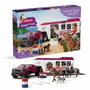 Schleich Figura de camioneta y remolque ecuestre grande Horse Club Series 42705