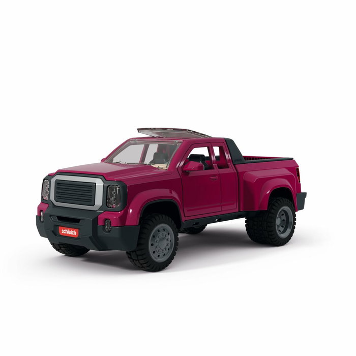 Schleich Figura de camioneta y remolque ecuestre grande Horse Club Series 42705