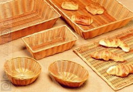 Cesta Rectangular para Cocina 35x25x8 cm - No Apto Lavavajillas