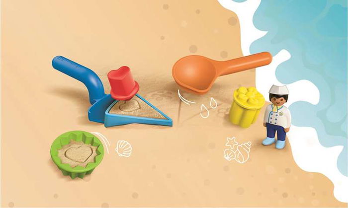 Playmobil Junior Sand Panadería - Set de Juego de Arena para Niños de 1 a 4 Años