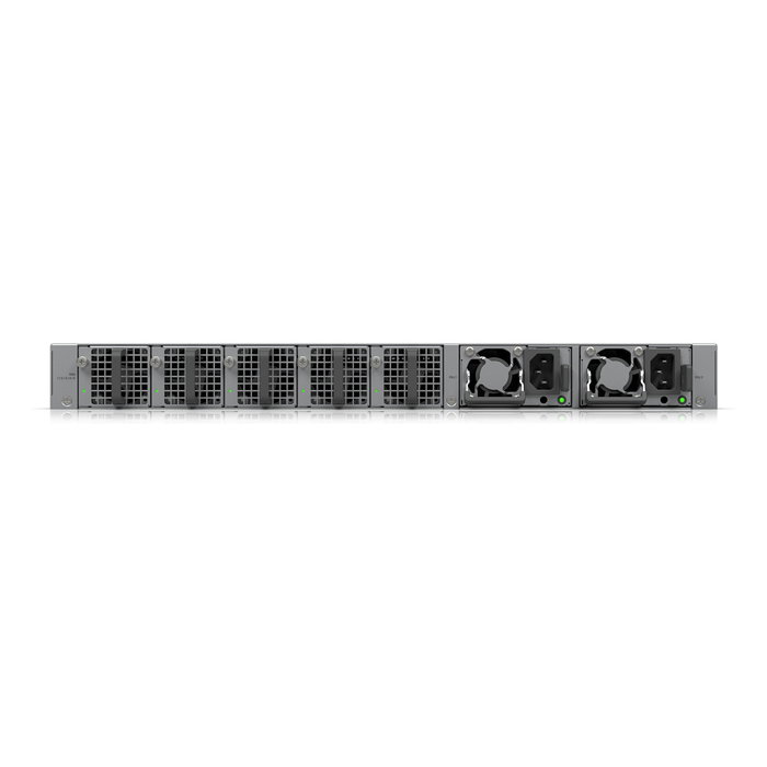 Ubiquiti UniFi Switch ECS-Aggregation Gestionado L2/L3, 48x 25G SFP28, 6x 100G QSFP28, 3600 Gbit/s, Montaje en Rack 1U