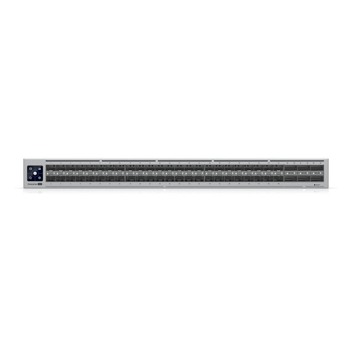 Ubiquiti UniFi Switch ECS-Aggregation Gestionado L2/L3, 48x 25G SFP28, 6x 100G QSFP28, 3600 Gbit/s, Montaje en Rack 1U