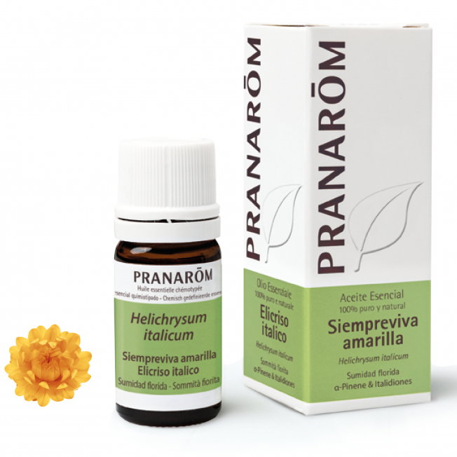 PRANAROM Aceite esencial de Siempreviva amarilla 10 ml PRANAROM Aceite esencial de Siempreviva amarilla 10 ml