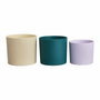 Elho Maceta Lex Pott Set 14 Blanco Verde Morado L