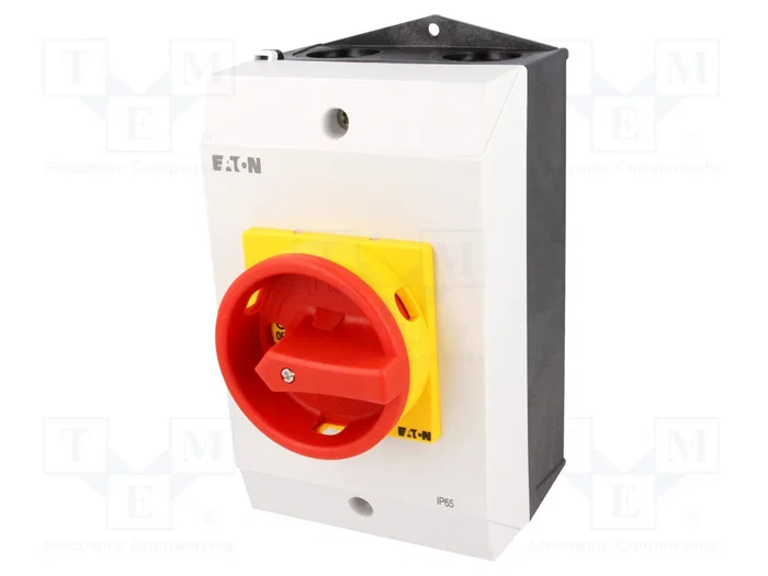 Eaton P1-32/I2/SVB Interruptor rotativo 3P 32A Rojo, Amarillo
