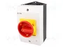 Eaton P1-32/I2/SVB Interruptor rotativo 3P 32A Rojo, Amarillo