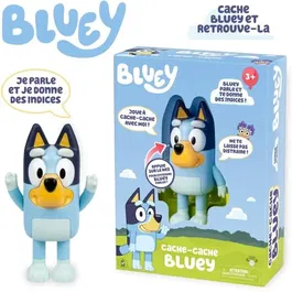 Bluey BLU0630996915752 Escondite Juegos Interactivos 1 Figura Electrónica Azul A Partir de 3 Años