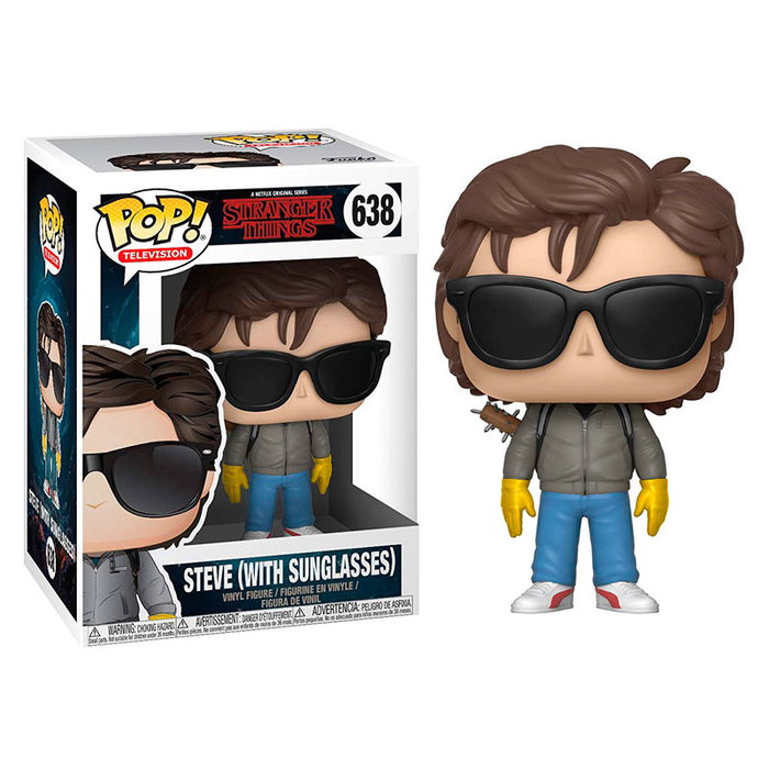 Funko POP! Stranger Things Figura de Steve con Gafas