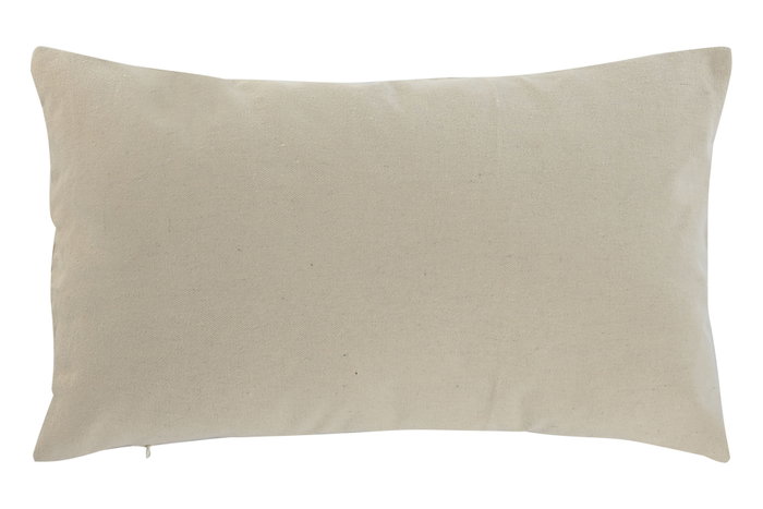 DKD Home Decor Cojín de Algodón Bordado Beige