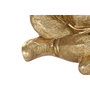 DKD Home Decor Figura de Gorila Dorado en Resina