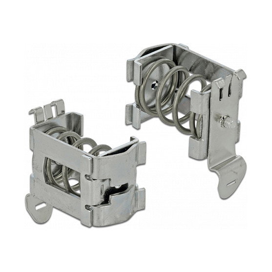 DeLOCK 66442 Abrazadera de blindaje para carril DIN para cables de 10 - 20 mm DeLOCK 66442 Abrazadera de blindaje para carril DIN para cables de 10 - 20 mm