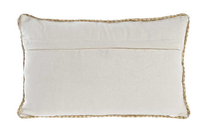 DKD Home Decor Cojín de Yute Natural 50x30x10 cm, Marrón DKD Home Decor Cojín de Yute Natural 50x30x10 cm, Marrón