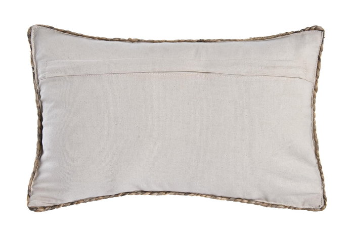 DKD Home Decor Cojín de Yute Natural 50x30x10 cm, Marrón DKD Home Decor Cojín de Yute Natural 50x30x10 cm, Marrón
