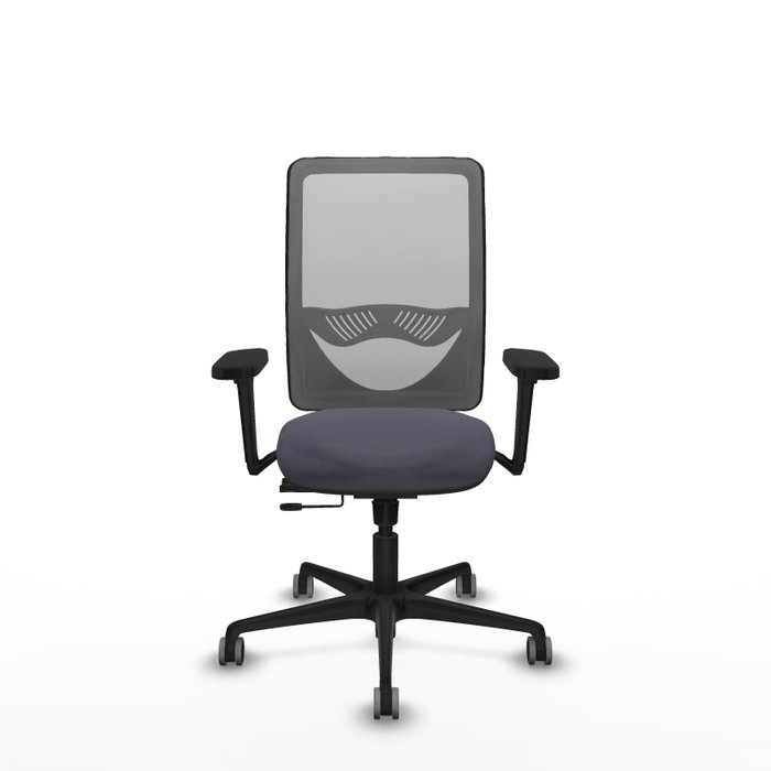 PIQUERAS Y CRESPO Silla de oficina Zulema Gris con Brazos 3D y Mecanismo Sincro/Traslack PIQUERAS Y CRESPO Silla de oficina Zulema Gris con Brazos 3D y Mecanismo Sincro/Traslack