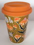 DKD Home Decor Mug Shabby Naranja Multicolor 10 x 14 x 10 cm (6 Unidades)