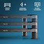Ngs Soporte elevador ajustable para monitor y portátil