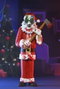NECA Terrifier 3 Toony Terrors Figura Art the Clown Santa Suit Bloody Version 15 cm