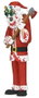 NECA Terrifier 3 Toony Terrors Figura Art the Clown Santa Suit Bloody Version 15 cm