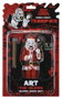 NECA Terrifier 3 Toony Terrors Figura Art the Clown Santa Suit Bloody Version 15 cm