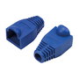 LogiLink MP0066 Fundas Sujetacables RJ45 6.5mm Azul, 50 unidades