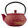 Bredemeijer Set de Regalo Tetera Shanghai Rosa y Dorado con Filtro y dos Tazas