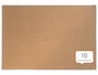 Nobo Tablero de anuncios corcho Impression Pro 900x600 mm Marco aluminio InvisaMount