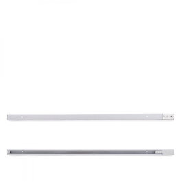 Carril Bifásico para Focos LED 1M Blanco - Referencia HO-218000CARRIL-T-W