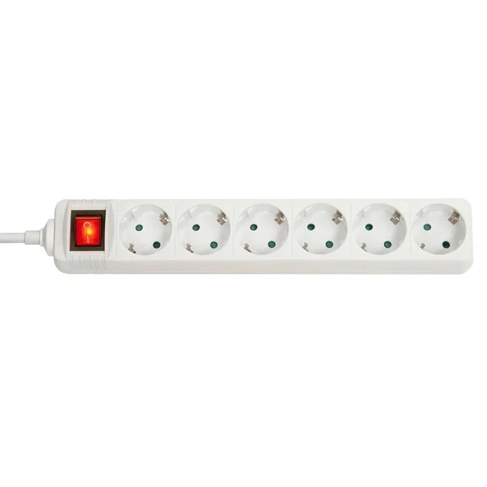 Lindy Regleta de 6 tomas 3500 W Blanco 73103 Lindy Regleta de 6 tomas 3500 W Blanco 73103