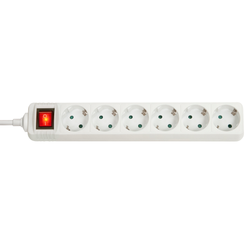 Lindy Regleta de 6 tomas 3500 W Blanco 73103 Lindy Regleta de 6 tomas 3500 W Blanco 73103