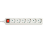 Lindy Regleta de 6 tomas 3500 W Blanco 73103