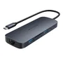 Targus HyperDrive EcoSmart Gen.2 HD4005GL Hub 10-en-1 Azul/Gris