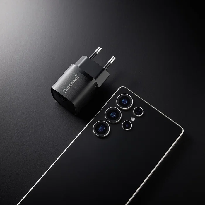 Intenso Power Adapter W30C² GaN Negro 30W USB-C