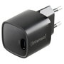 Intenso W30C² GaN Cargador de Pared 30 W USB-C Negro