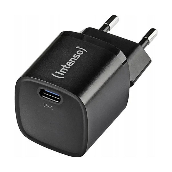 Intenso W30C² GaN Cargador de Pared 30 W USB-C Negro