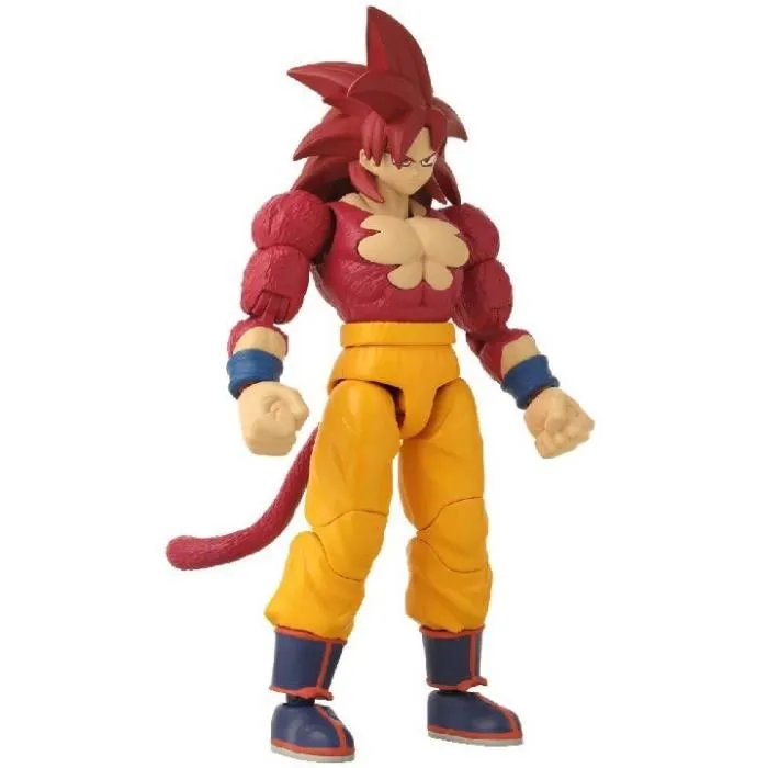 Bandai Dragon Stars Super Saiyan 4 Goku - Figura de acción de la saga Daima (40737)