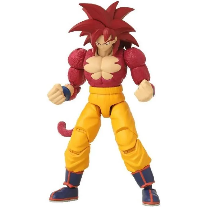 Bandai Dragon Stars Super Saiyan 4 Goku - Figura de acción de la saga Daima (40737)