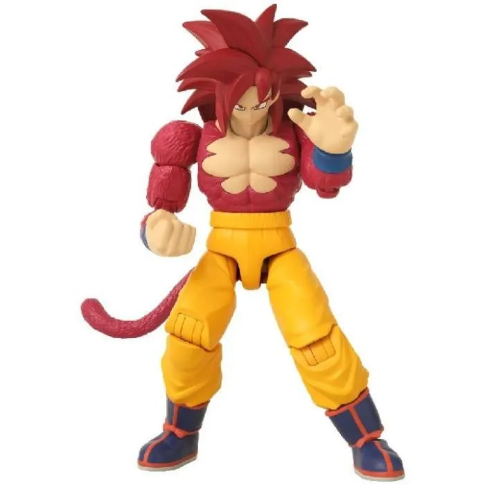 Bandai Dragon Stars Super Saiyan 4 Goku - Figura de acción de la saga Daima (40737)