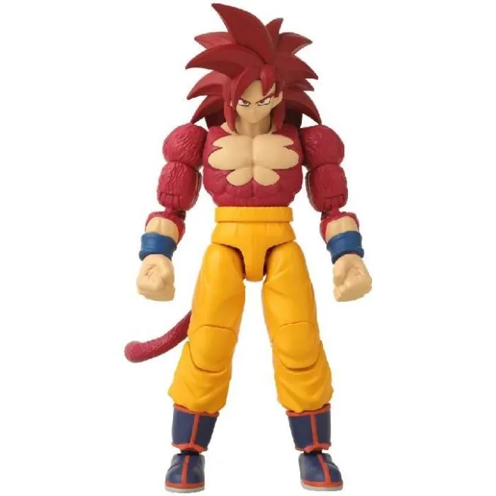 Bandai Dragon Stars Super Saiyan 4 Goku - Figura de acción de la saga Daima (40737)