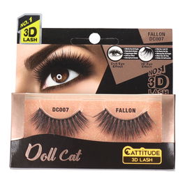 Ebin New York Pestañas Postizas 3D Doll Cat Lash Fallon Chloe de Wild Cat