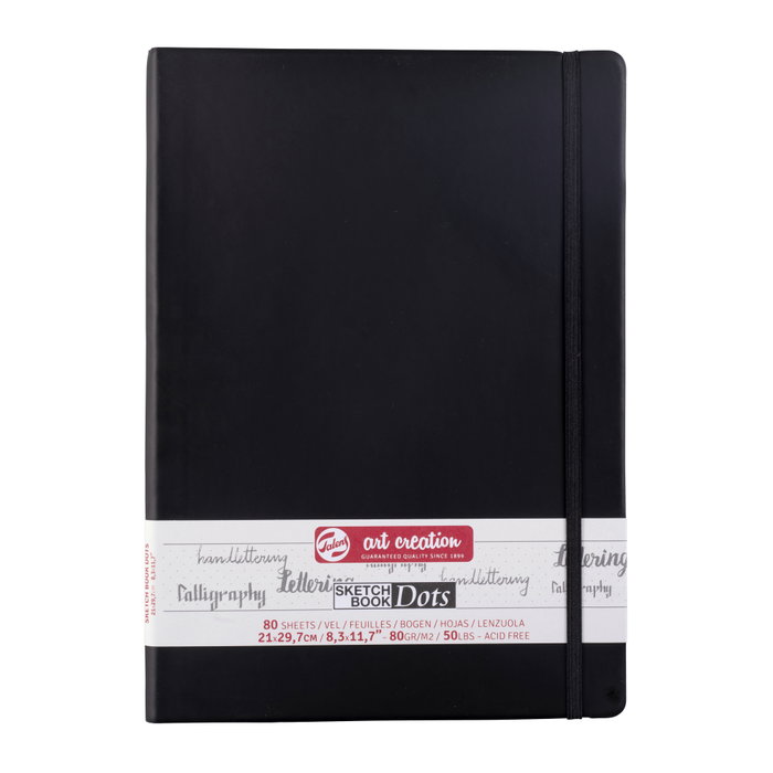 Talens Art Creation Cuaderno de Dibujo de Papel Punteado 21 x 29,7 cm 80 g 80 Hojas Talens Art Creation Cuaderno de Dibujo de Papel Punteado 21 x 29,7 cm 80 g 80 Hojas