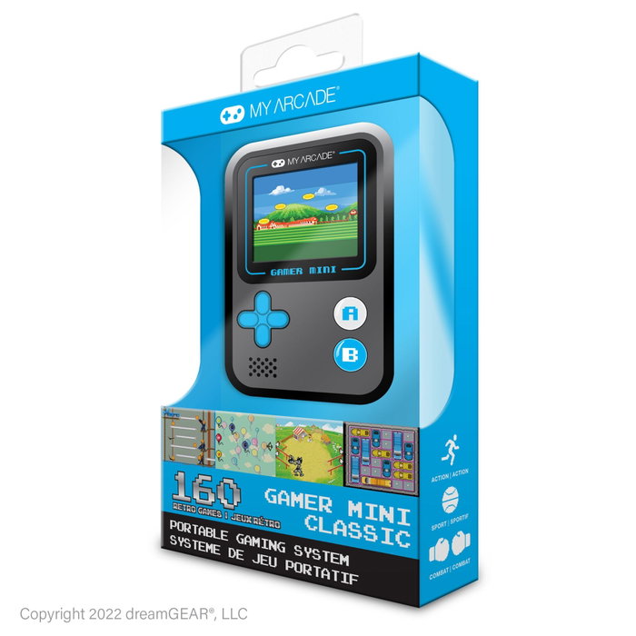 dreamGear My Arcade Gamer Mini Classic Negro/Azul dreamGear My Arcade Gamer Mini Classic Negro/Azul