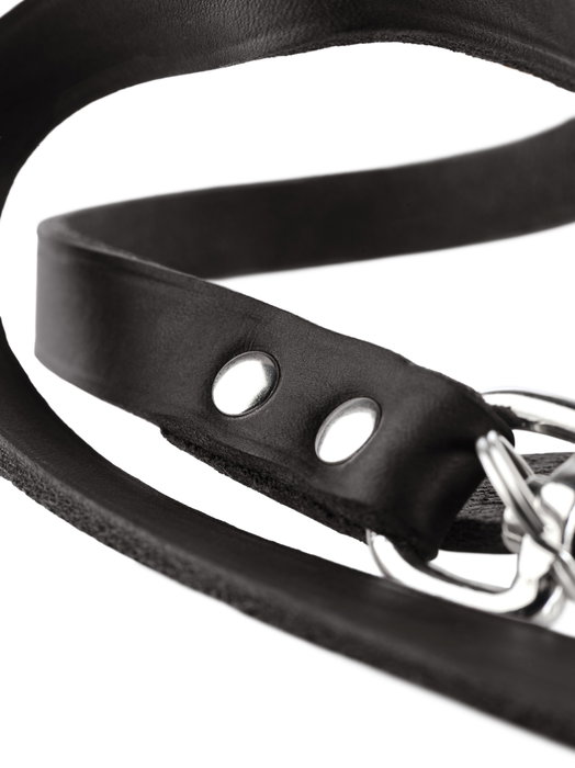 Hunter Correa Ajustable de Cuero 200 cm Negro Hunter Correa Ajustable de Cuero 200 cm Negro
