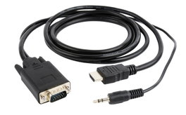 Gembird Cable HDMI a VGA con Audio Macho a Macho 1.8 m Negro a-hdmi-vga-03-6